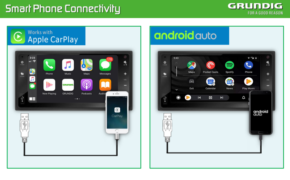 TOYOTA AQUA Apple Carplay Android Auto Head Unit